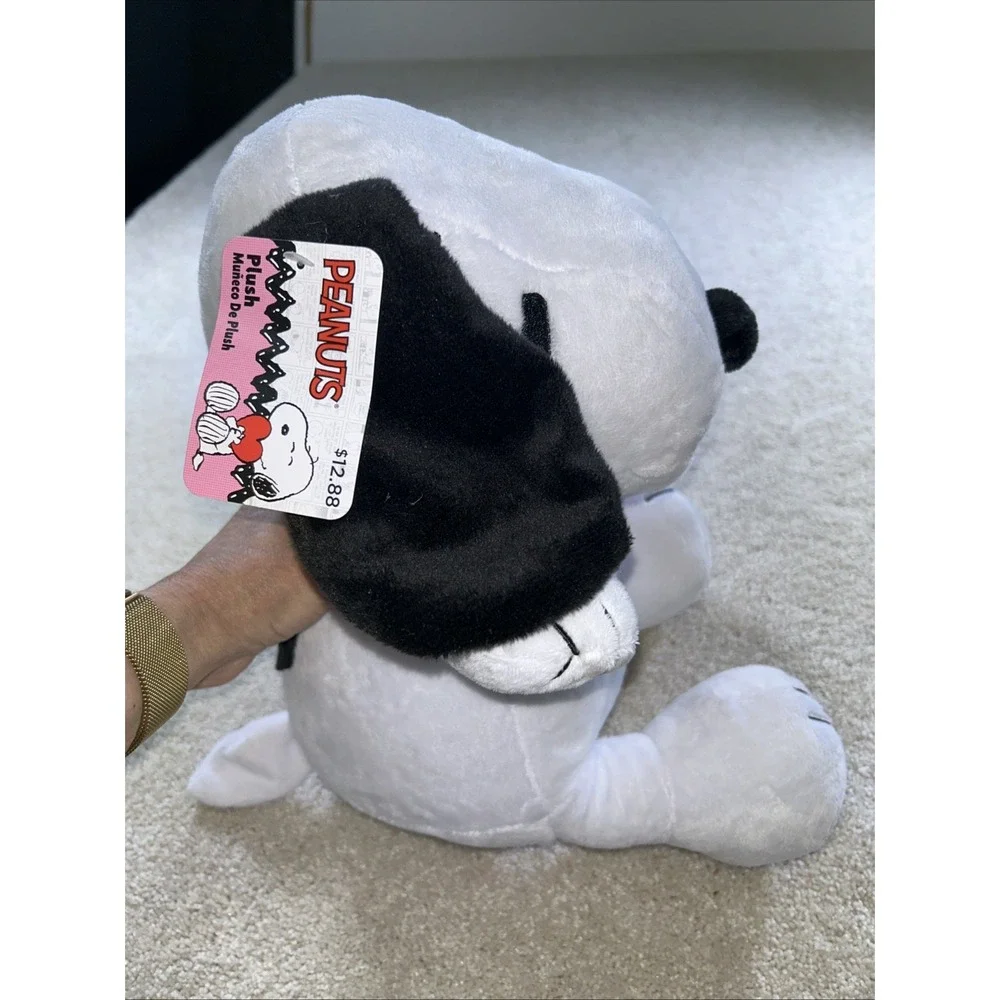 Peanuts Snoopy Valentine's Day Plush. Red Bow Tie wings Rutz 14